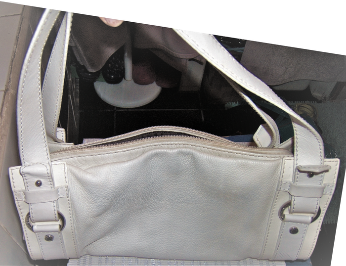 sac à main en cuir "Lancel" - photo numéro 4