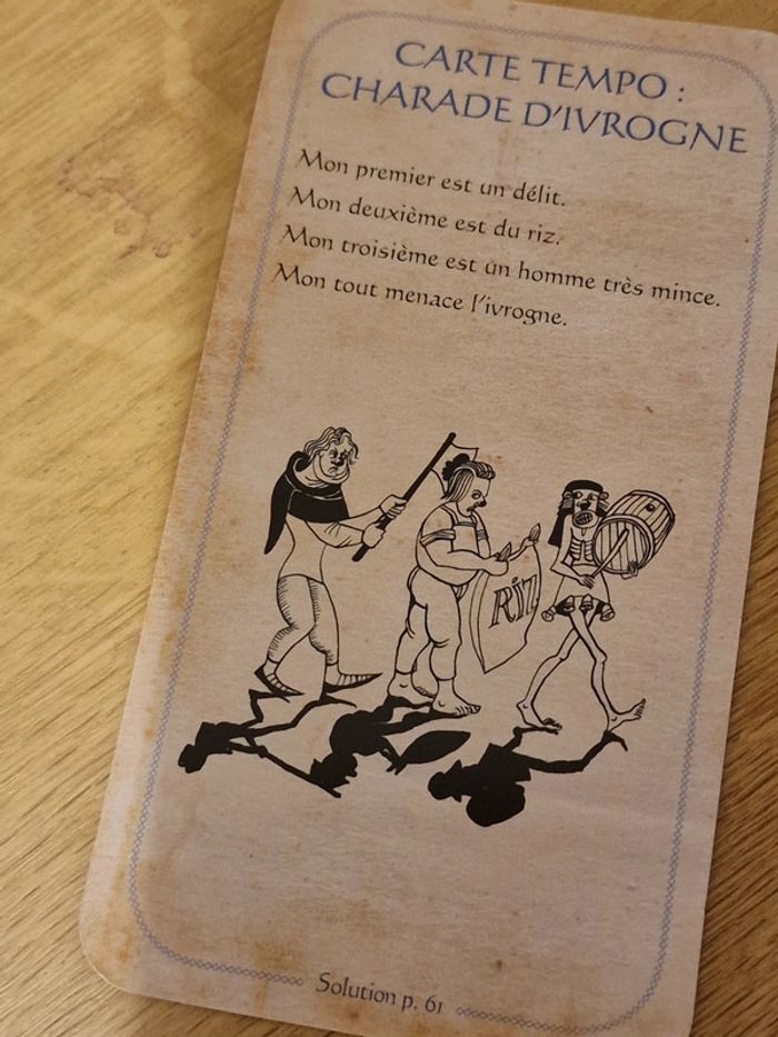 Jeu La  Boite a énigmes Marabout - photo numéro 14
