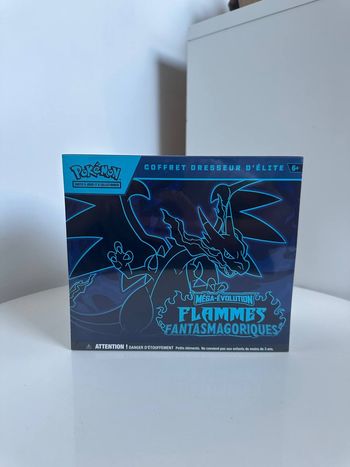 Coffret Dresseur d'Élite (ETB) ME02 Flammes Fantasmagoriques - Scellé FR avec mini défaut