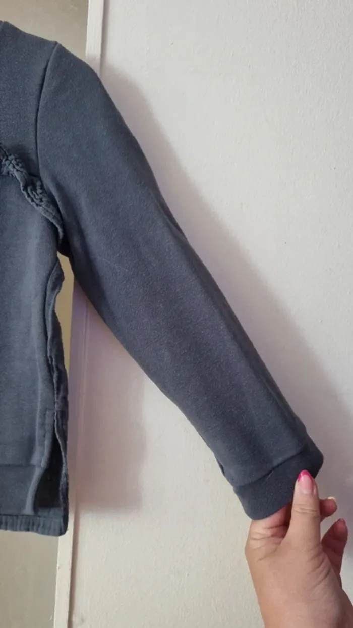Pull gris taille 5 ans kiabi - photo numéro 5