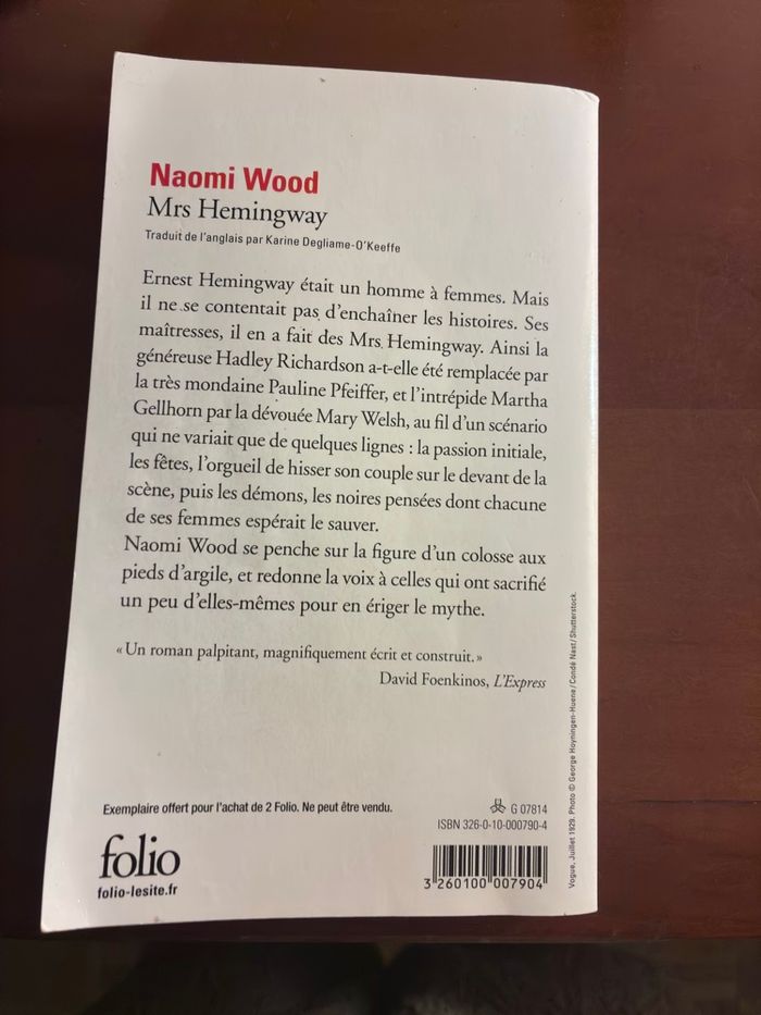 Mrs Hemingway - photo numéro 2