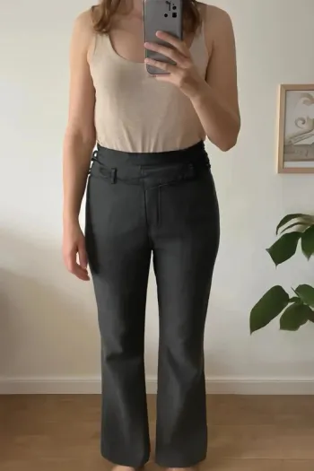Pantalon tailleur Gris - Taille 36