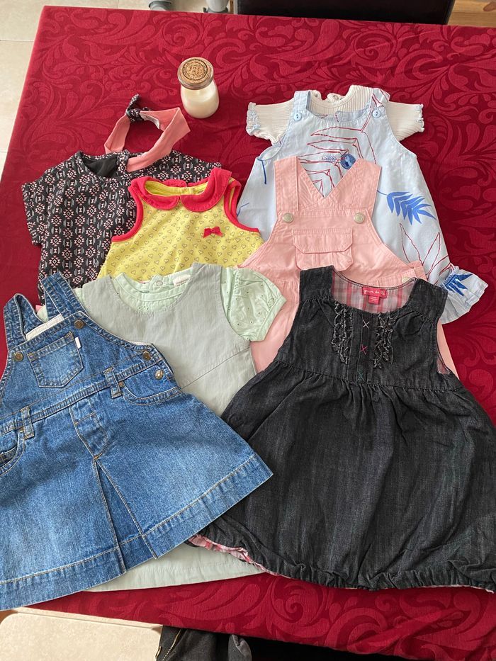Lot robes 6 mois