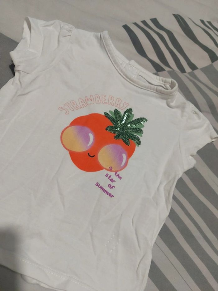 Tee shirt kiabi 9 mois - photo numéro 2