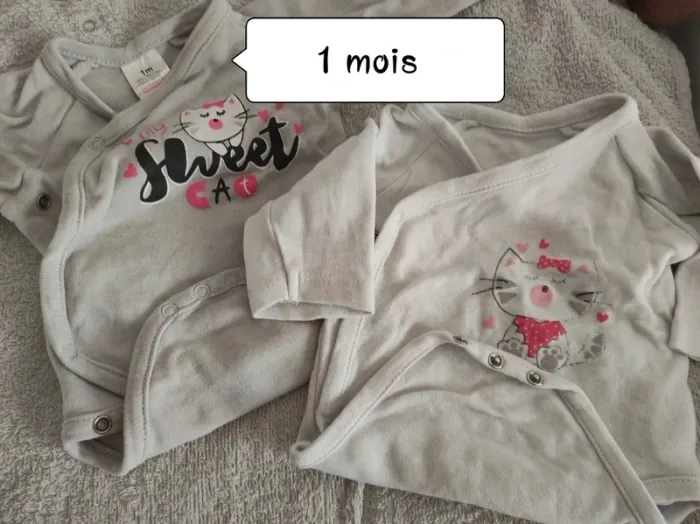 Lot 2 bodies 1 mois