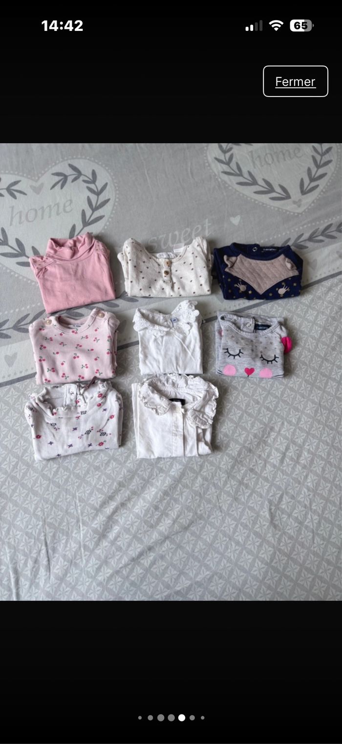 Lot de vêtements fille 3 mois - photo numéro 5