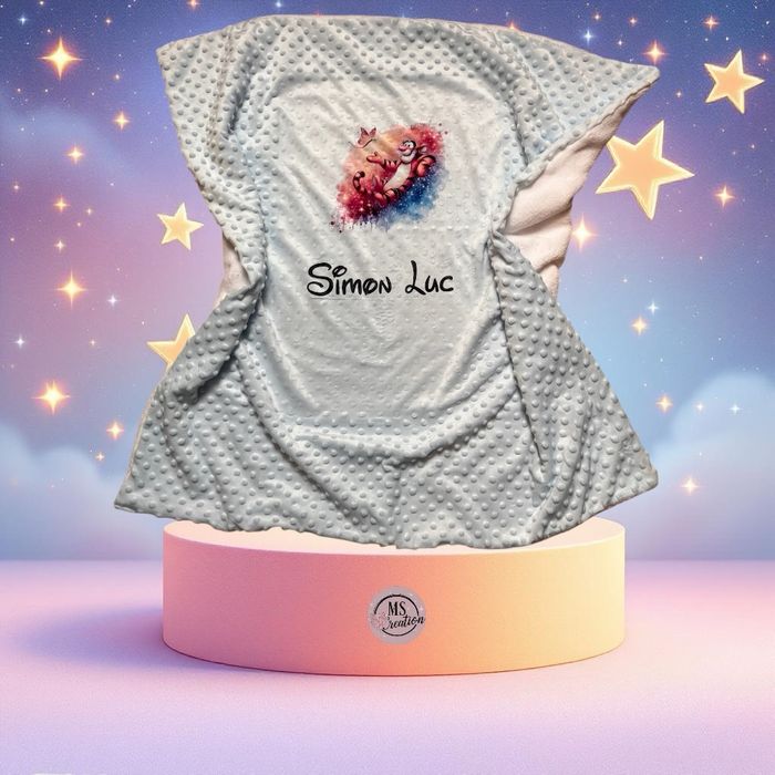 Couverture personnalisée tigrou