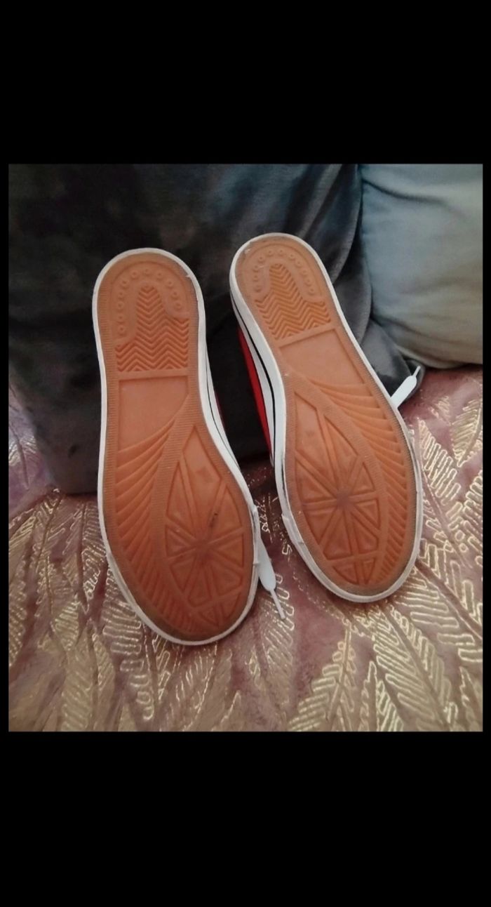 Baskets rouge neuves pointure 38 - photo numéro 10