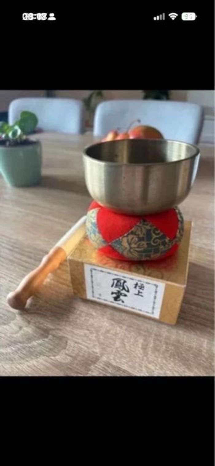 Bol chantant/gong japonais - photo numéro 2