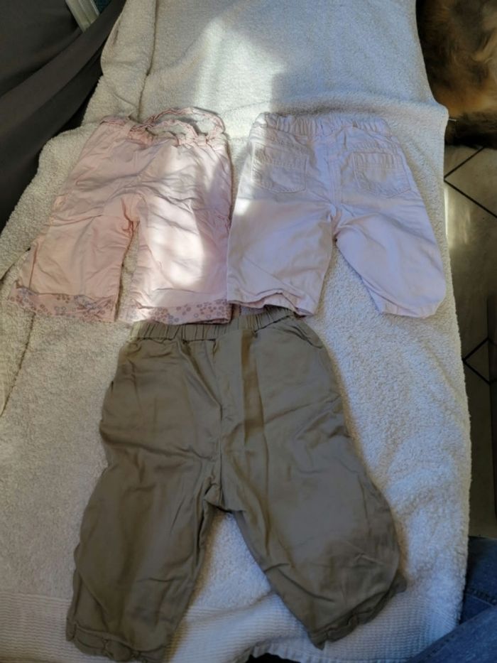 Lot de 4 pantalons plus 1 collant - photo numéro 5