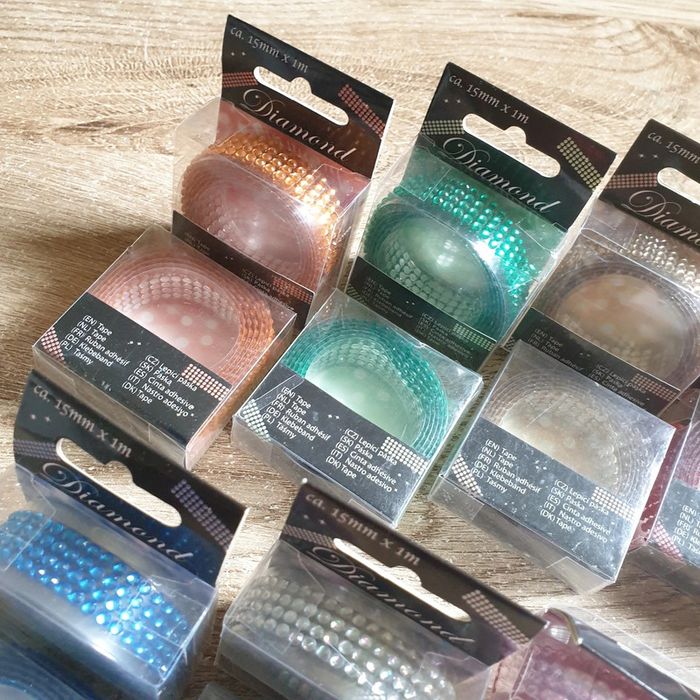 ⭐ Ruban perles collantes scrapbooking ⭐ - photo numéro 2