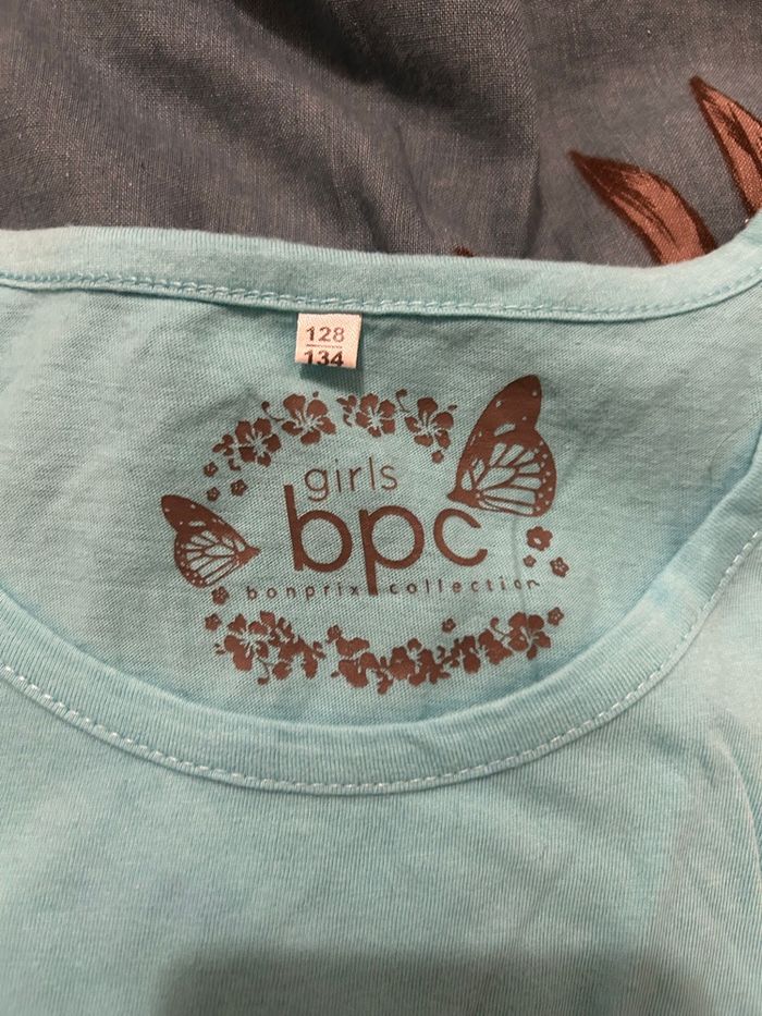 Débardeur bpc 8 ans bleu turquoise - photo numéro 2