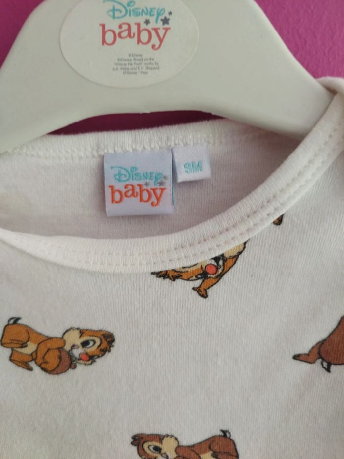 Body garçon tic et tac Disney taille 9 mois b7 - photo numéro 4