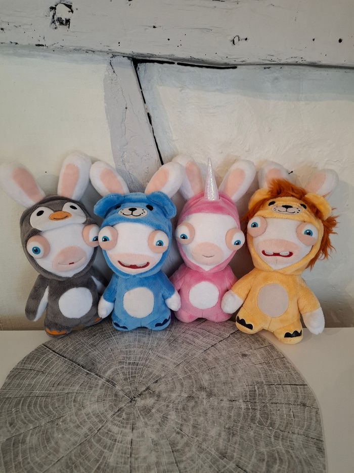 Peluches Lapins Crétins