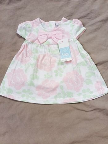 Robe fleurie 6 mois 