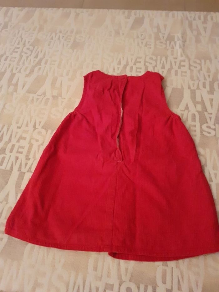 Robe velours hiver 6 mois - photo numéro 3