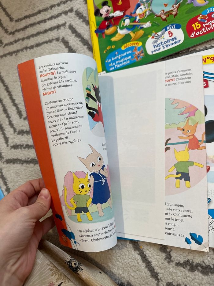 Lot 3 magazines enfant Disney - photo numéro 2