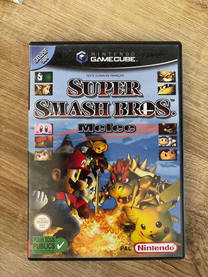 Jeu super smash bros.Melee pour Gamecube - photo numéro 1