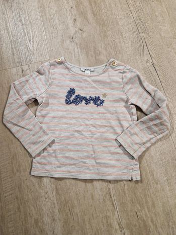 T-shirt à manches longues love