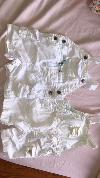 Lot de deux salopette