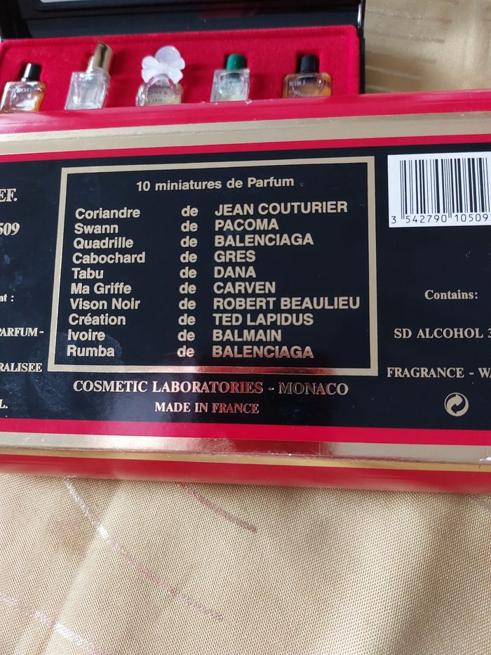 Coffret de parfums miniatures - photo numéro 5