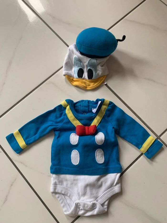 Bodie déguisement Donald 0-3 mois disneystore - photo numéro 2