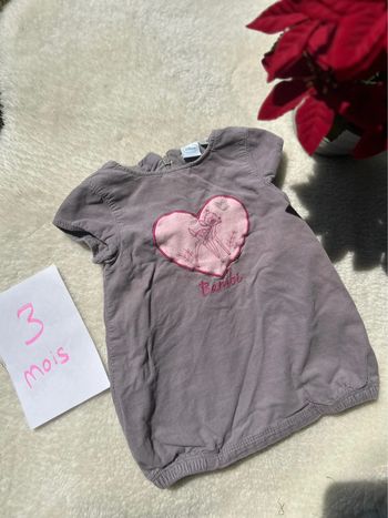 Robe bambi ~ Disney ~ 3 mois