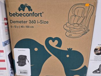 Siège Auto Pivotant BÉBÉ CONFORT Demeter 360 i-Size.