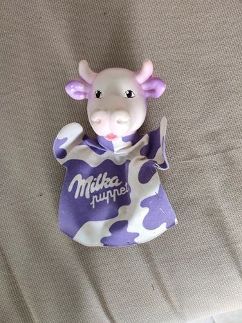 Marionnette milka vintage