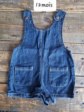 Combishort fille 12 mois