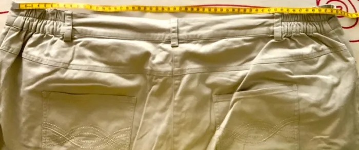 Pantacourt beige Damart taille 52 - photo numéro 2