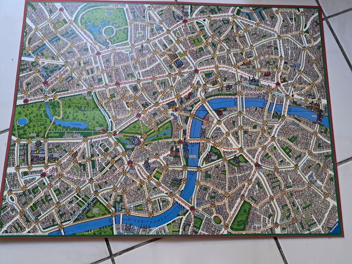 Jeu scotland yard vintage - photo numéro 2