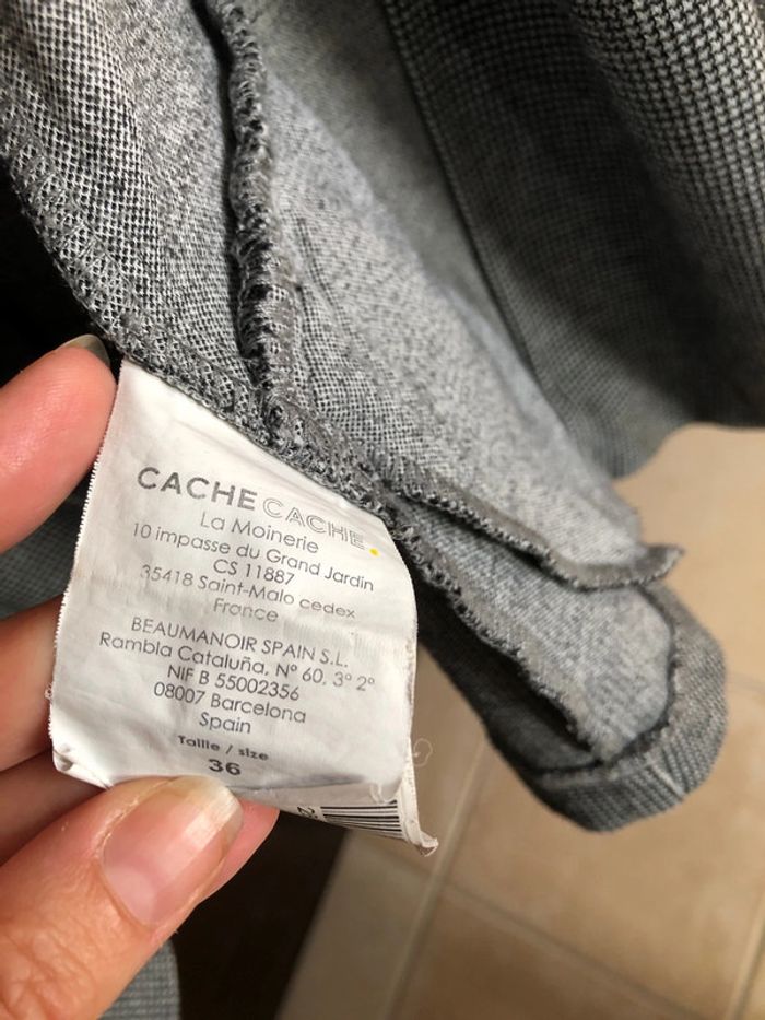 Veste blazer taille 36 cachecache - photo numéro 4