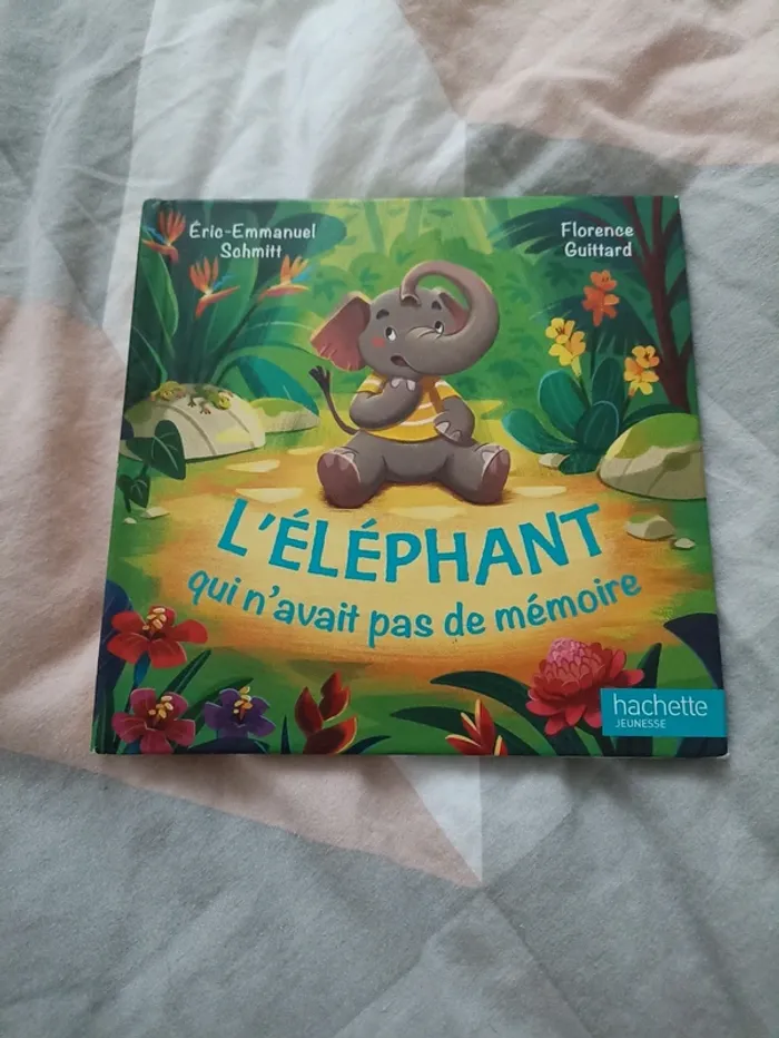 Livre l'éléphant qui n'avais pas de mémoire