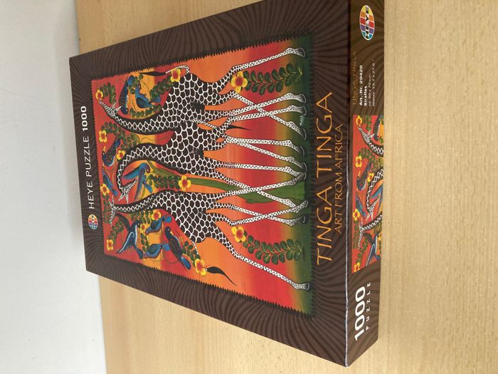 puzzle tinga tinga 1000 pièces art from Africa