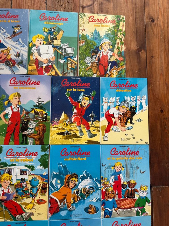 Très bon état - Pierre probst lot de 15 livres Caroline bd album Hachette - photo numéro 5