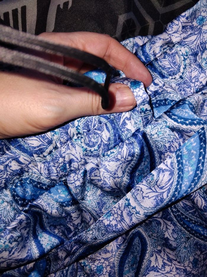 Pantacourt jambes larges - photo numéro 4