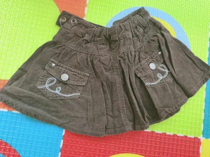 Jupe velours Kidkanai 18 mois - photo numéro 3
