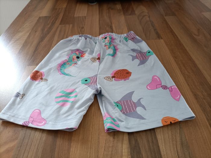 Ensemble pyjama 6 ans shein animaux de la mer violet - photo numéro 3