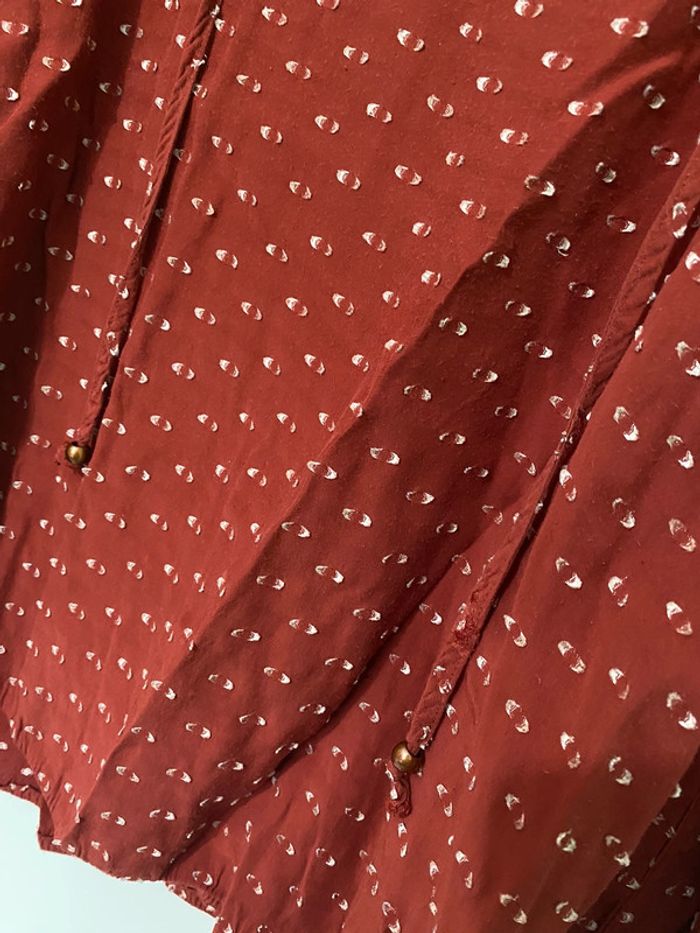 Blouse orange/rouge MS Mode taille 48 - photo numéro 2