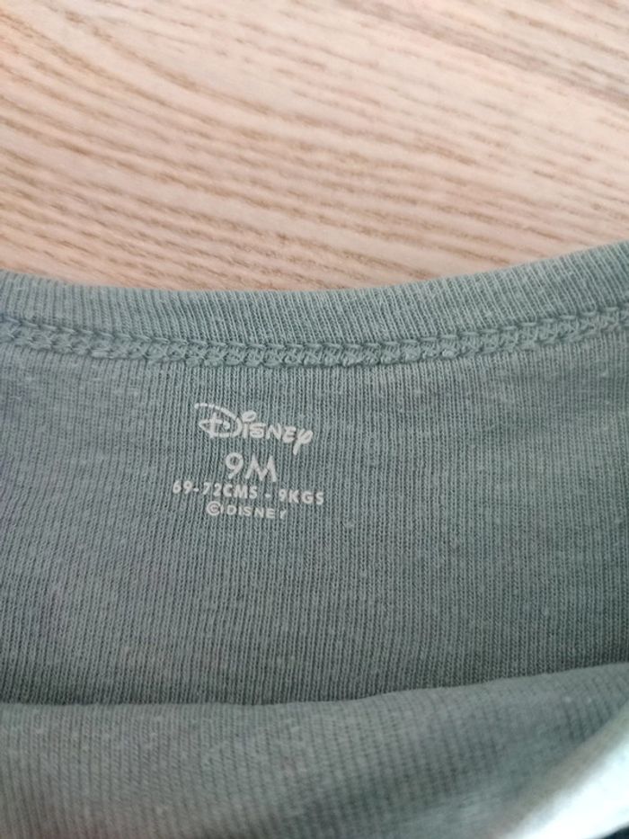 Lot de 3 bodies bleus et beige tape à l'oeil Disney - photo numéro 4