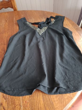 haut leger noir