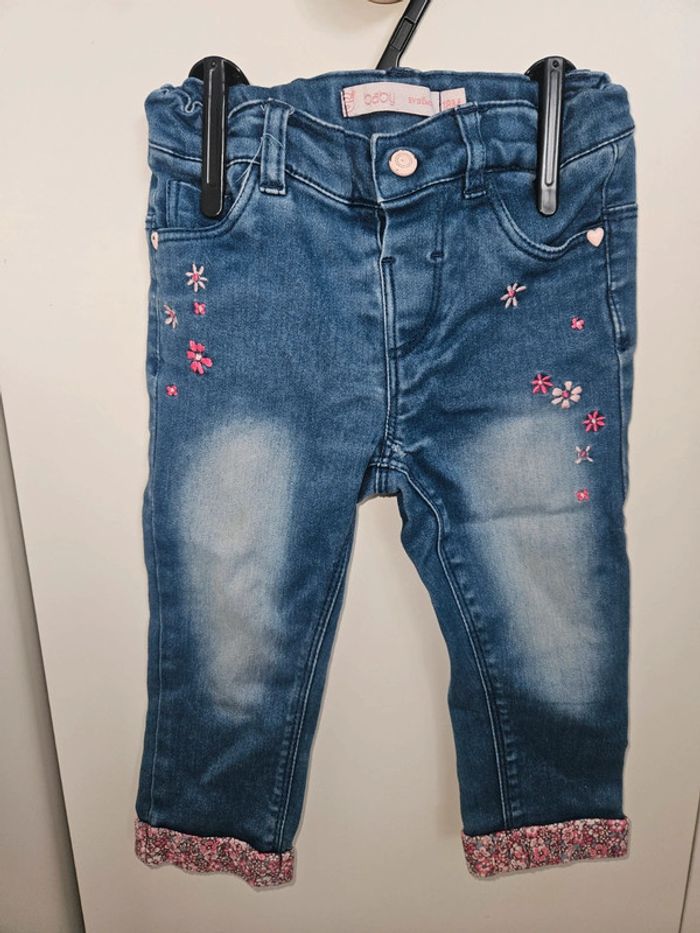 Jean bébé fille 18 mois – Gémo