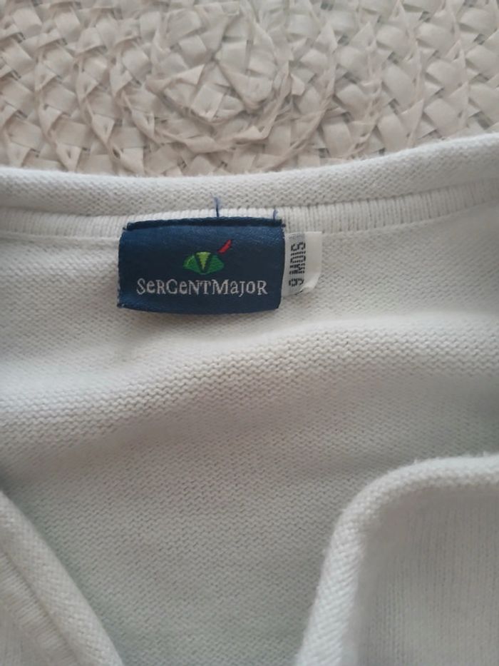 Gilet blanc - photo numéro 2