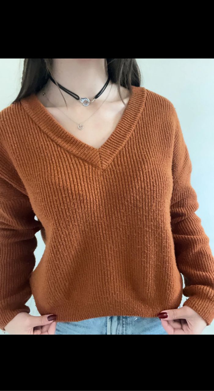 Pull col V - photo numéro 2