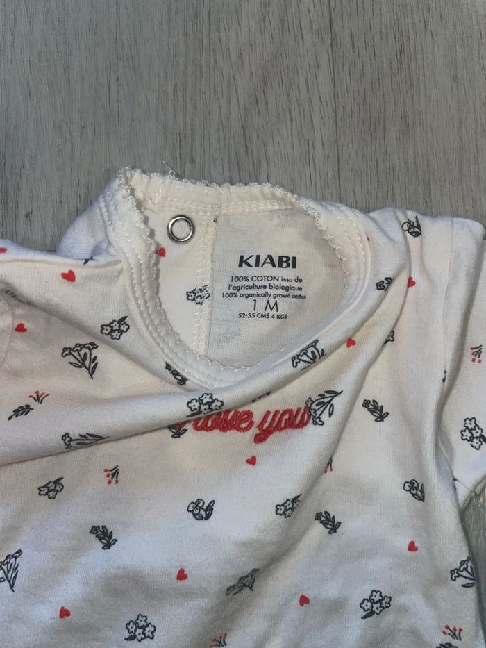 Pyjama bébé Kiabi – taille 1 mois - photo numéro 3