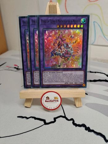 Playset 3x Etoile En Fleurs Le Magnificat De La Musique SR Yu-Gi-Oh! Héritage Destruction FR LEDE