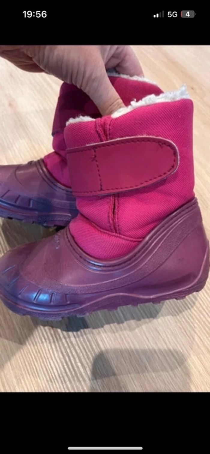 Après ski quechua décathlon rose - photo numéro 4