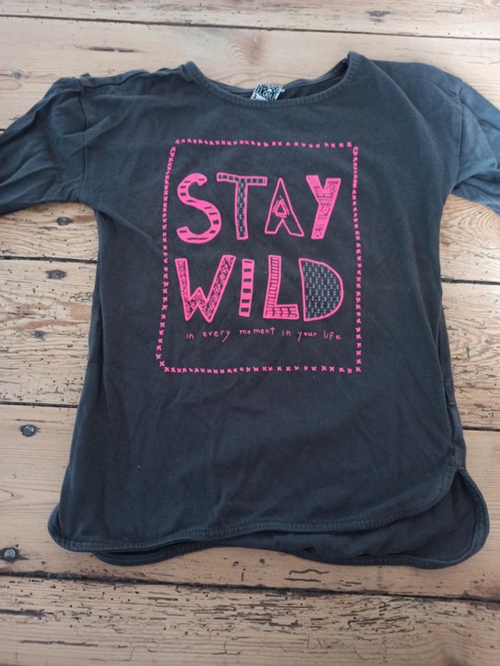 T-shirt manches longues tao 3 ans - photo numéro 1