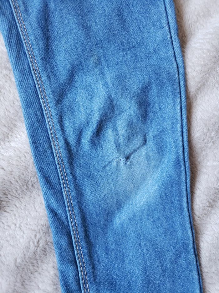 Jegging bleu taille 10 ans - photo numéro 4